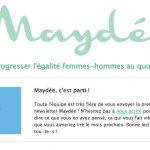 Newsletter de Maydée d'octobre 2017